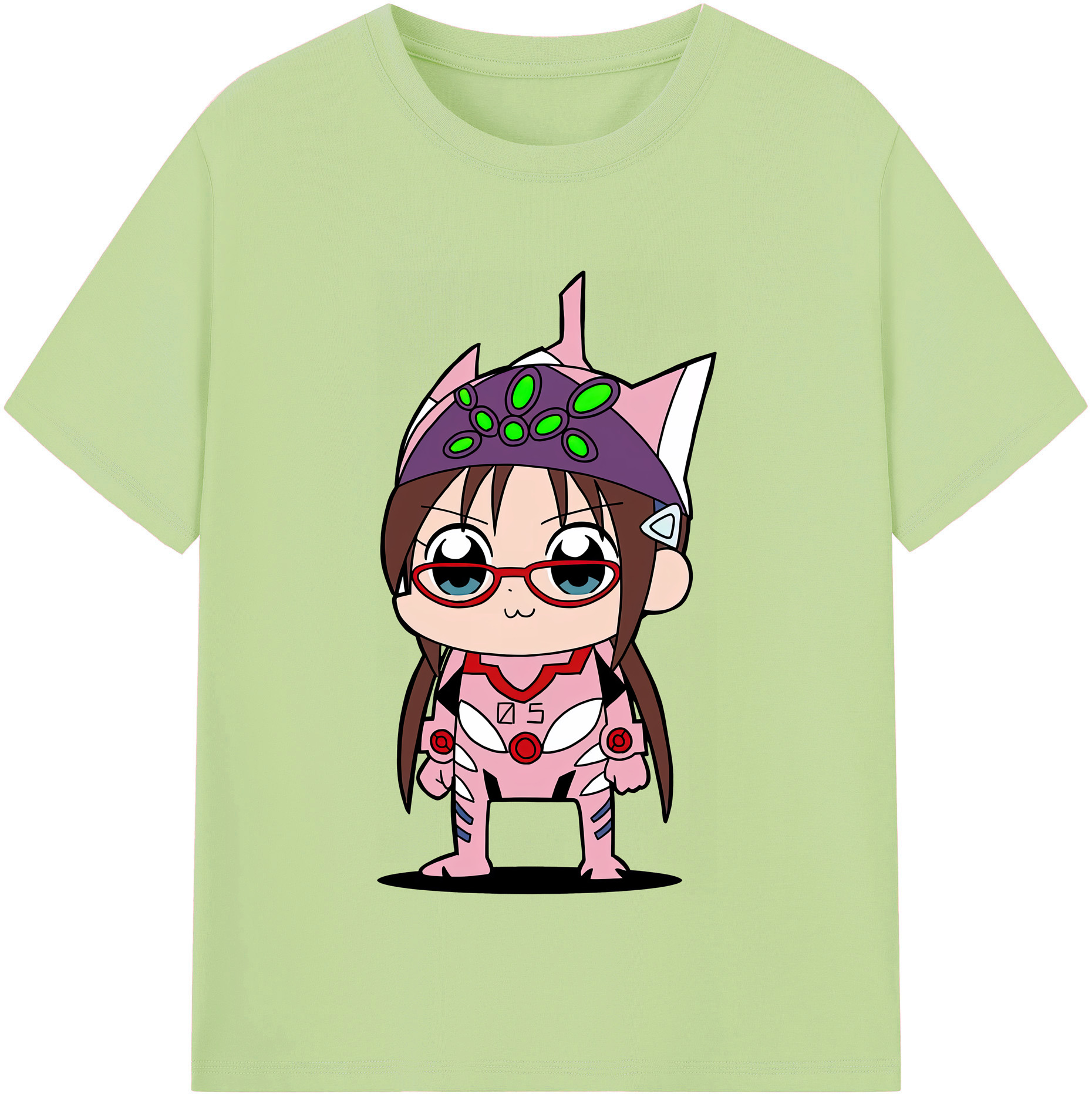 （画像用） EVA 新世紀エヴァンゲリオン 綿100％半袖Tシャツ（フロントプリント）